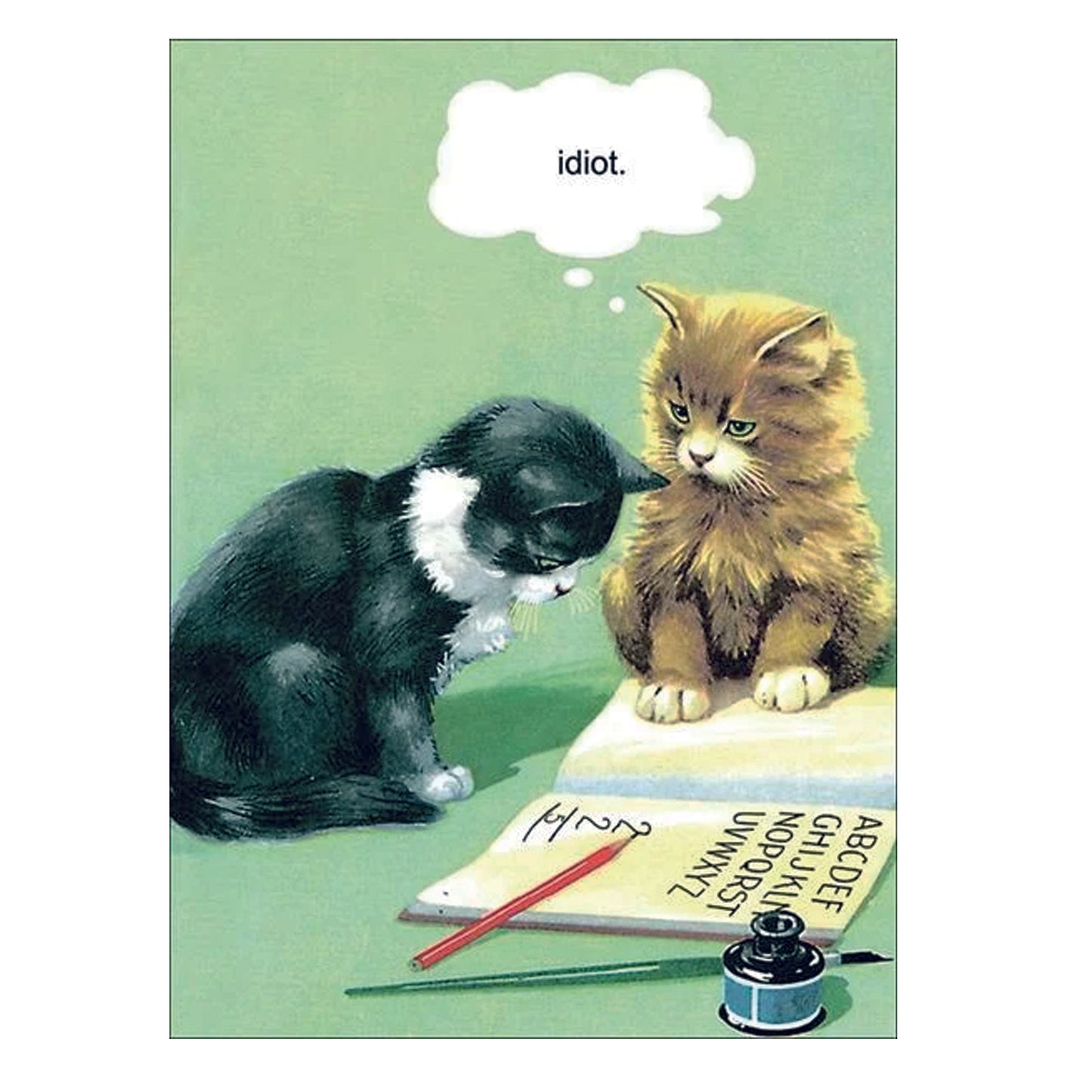 Card - LB53 Idiot Cats Make Five