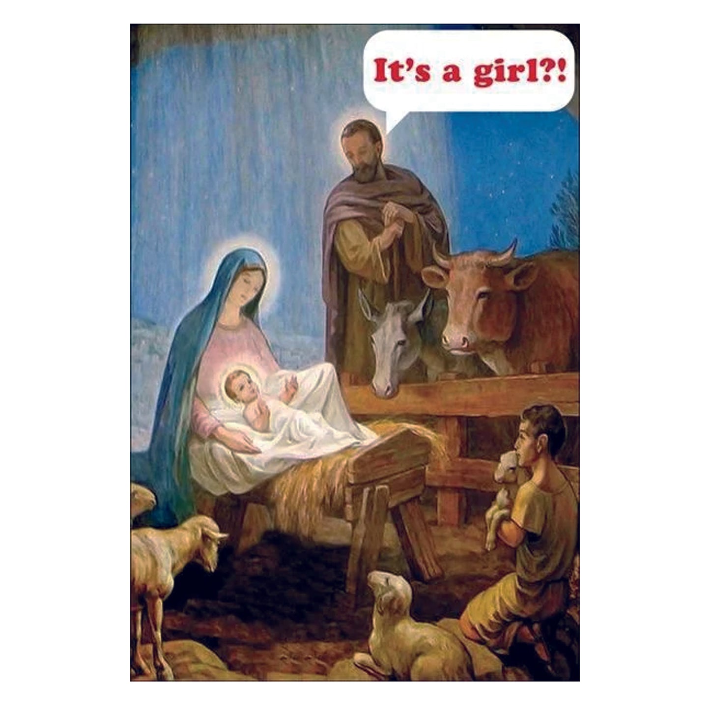 Card - SCRATCHXJA02 It's a girl