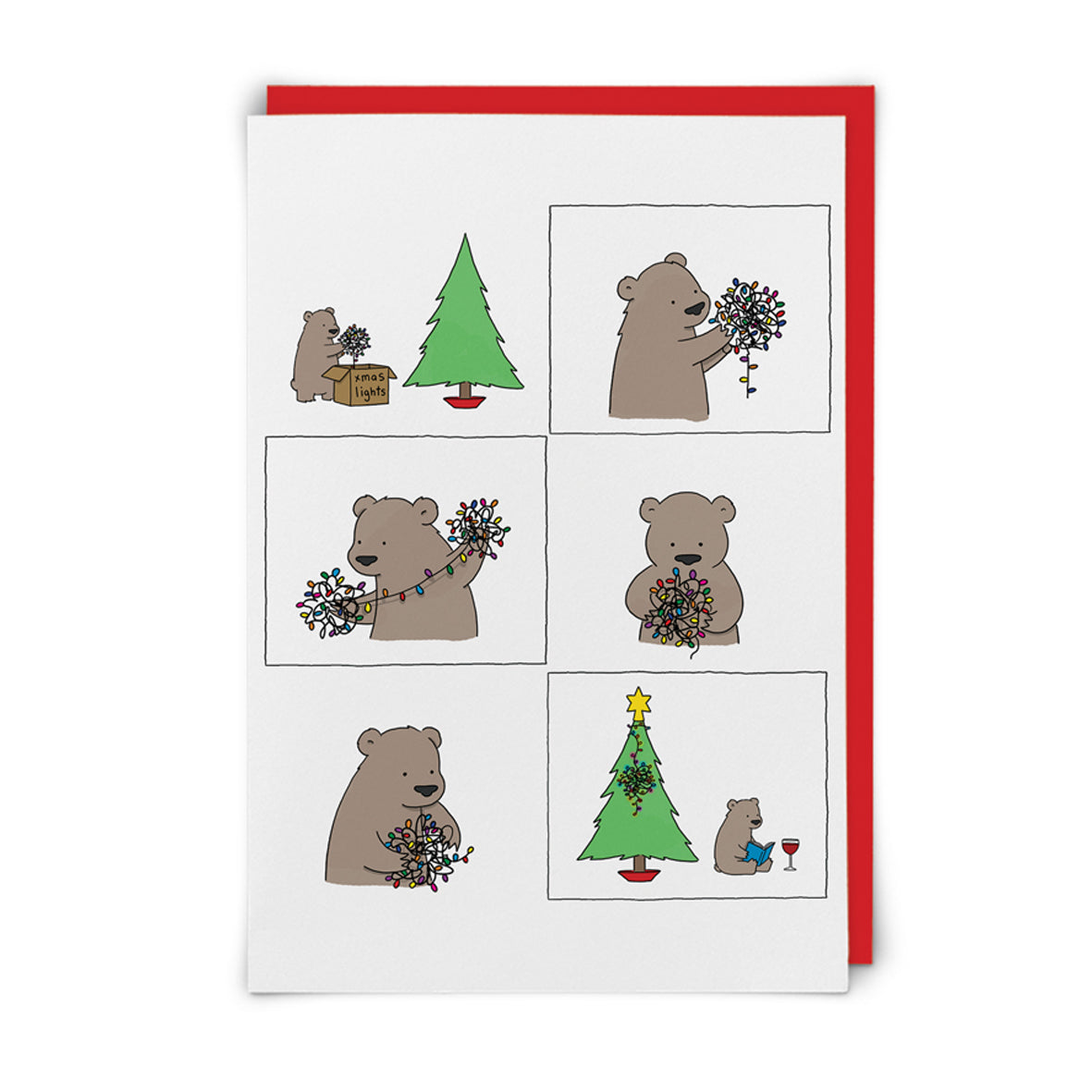 Card - LC70 Xmas Lights