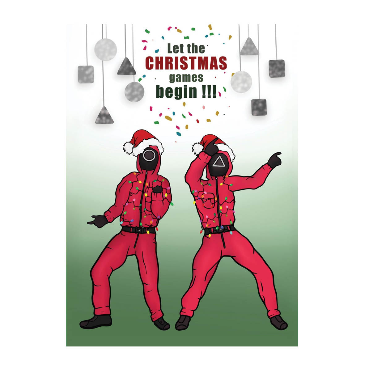 Card - 071720 Let the Christmas Games begin