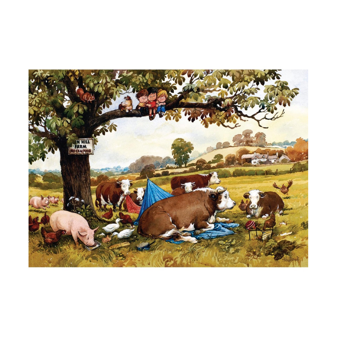 Card - THELCAMPGC01 No Camping