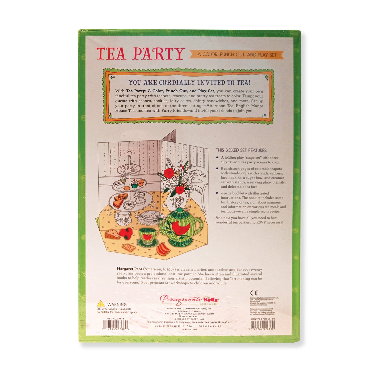 Kit - Tea Party colour and play