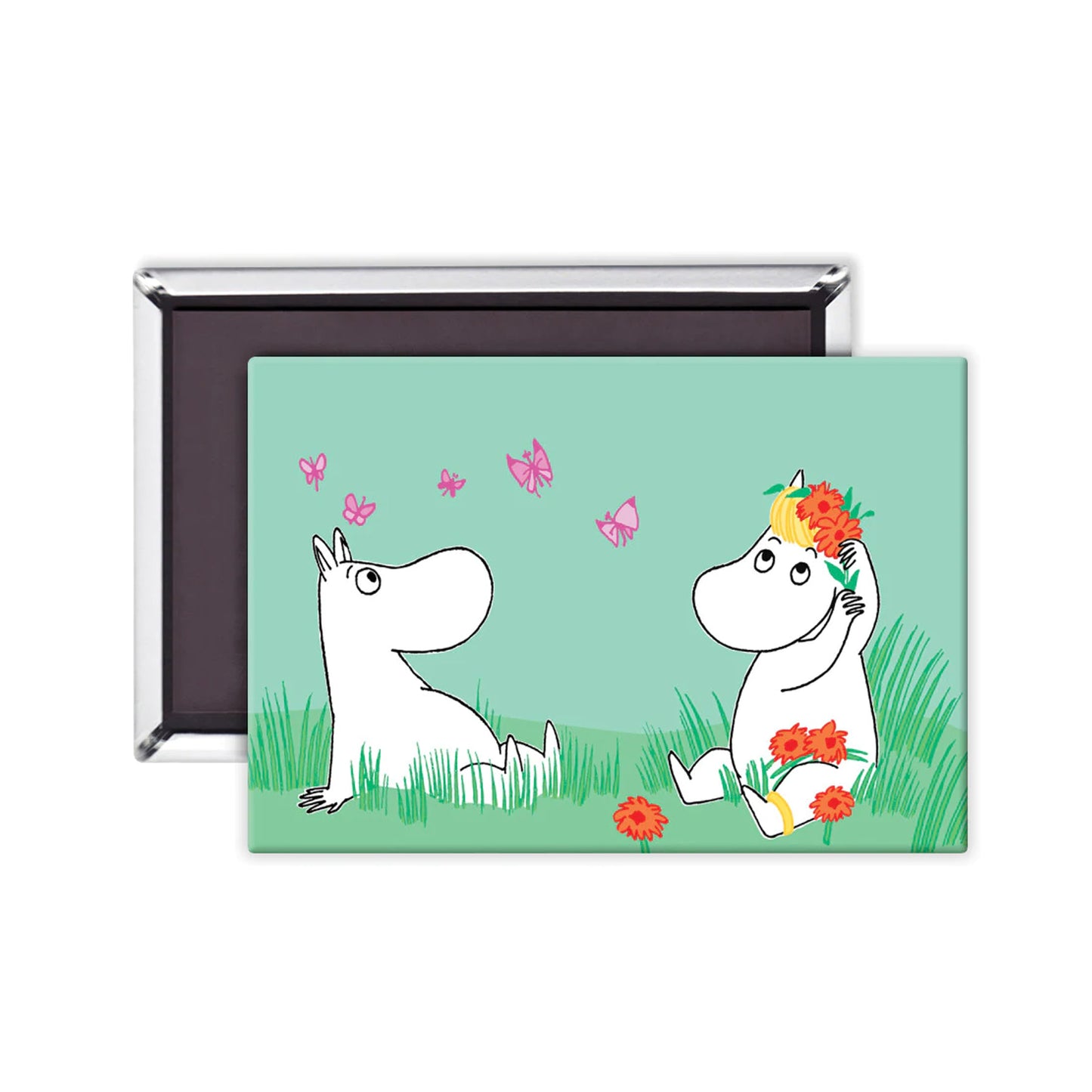 Magnet - MOOMIN041MAG Moomins flowers and butterflies