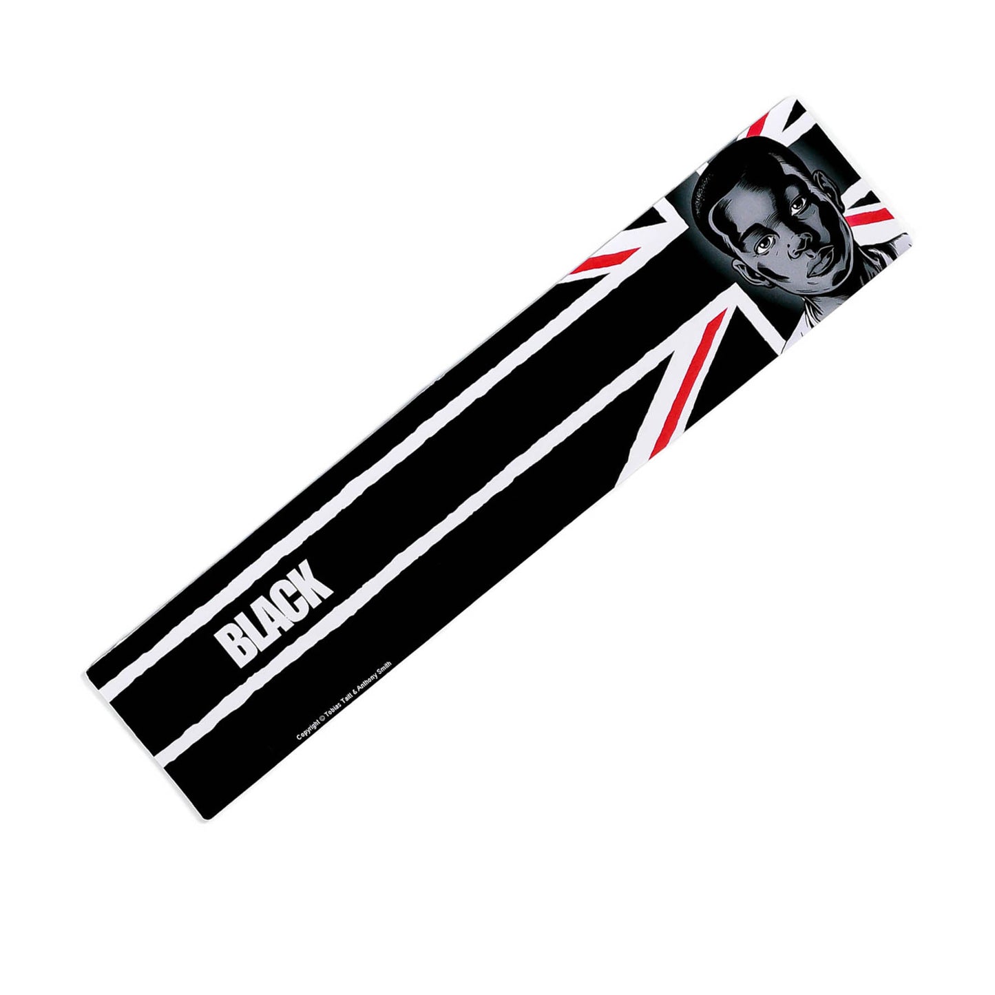 Bookmark - BLACK Magnetic Union Jack and Tobias