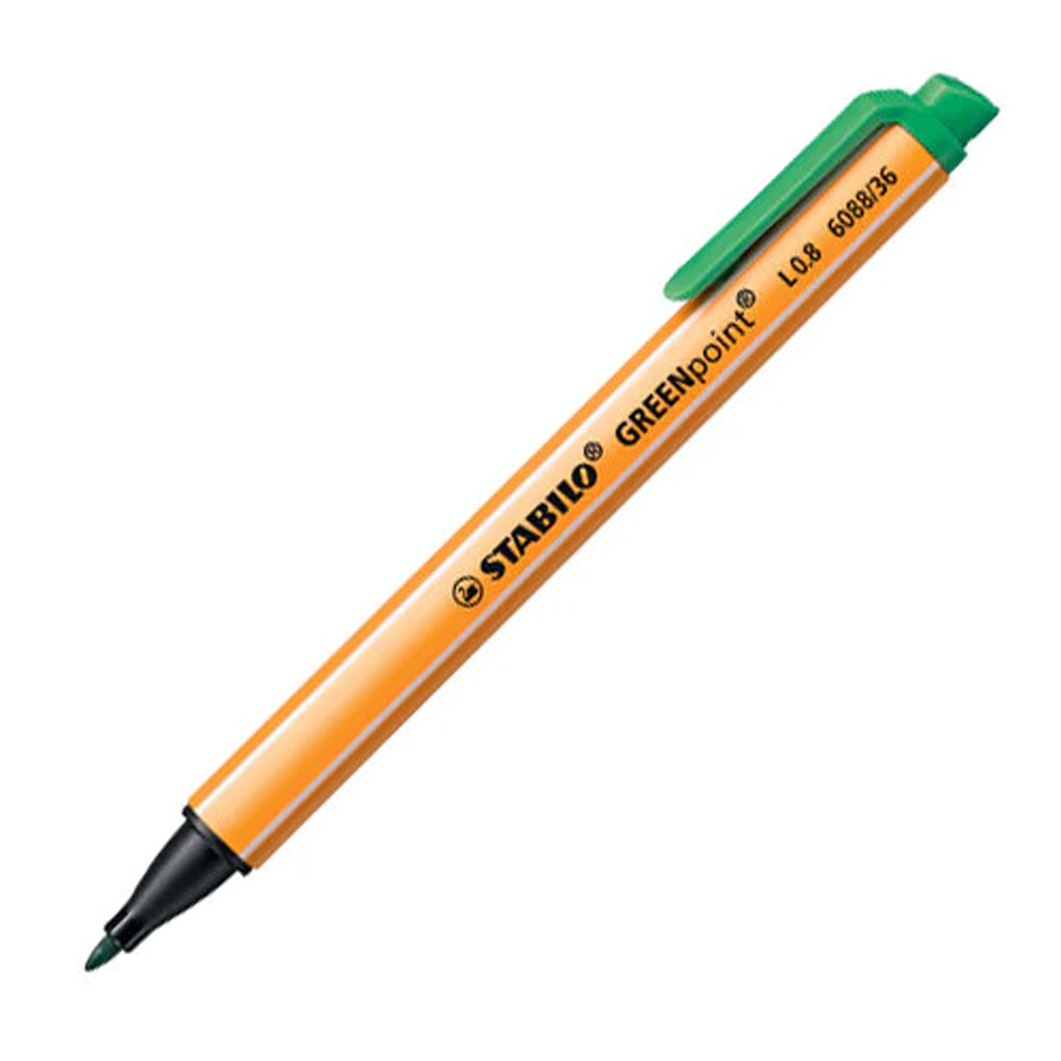 Pen - Stabilo Greenpoint Green 6088/36