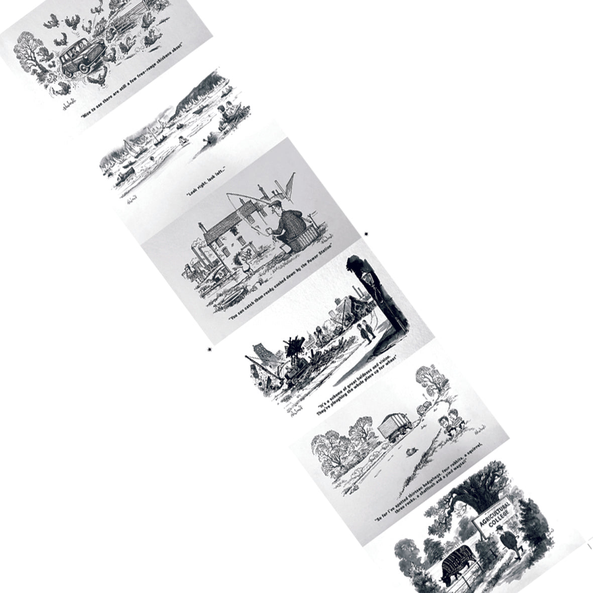 Postcard - Postcard Pack Norman Thelwell concertina