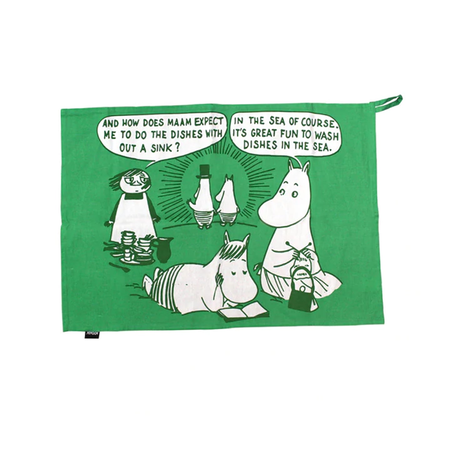 Teatowel - TWLTMO01 Moomin teatowel in a tin