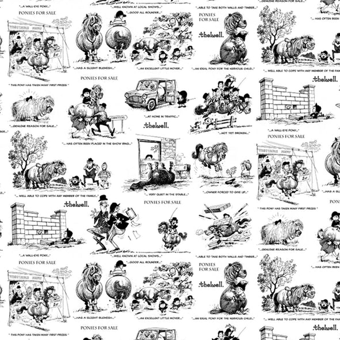 Wrapping Paper - Norman Thelwell