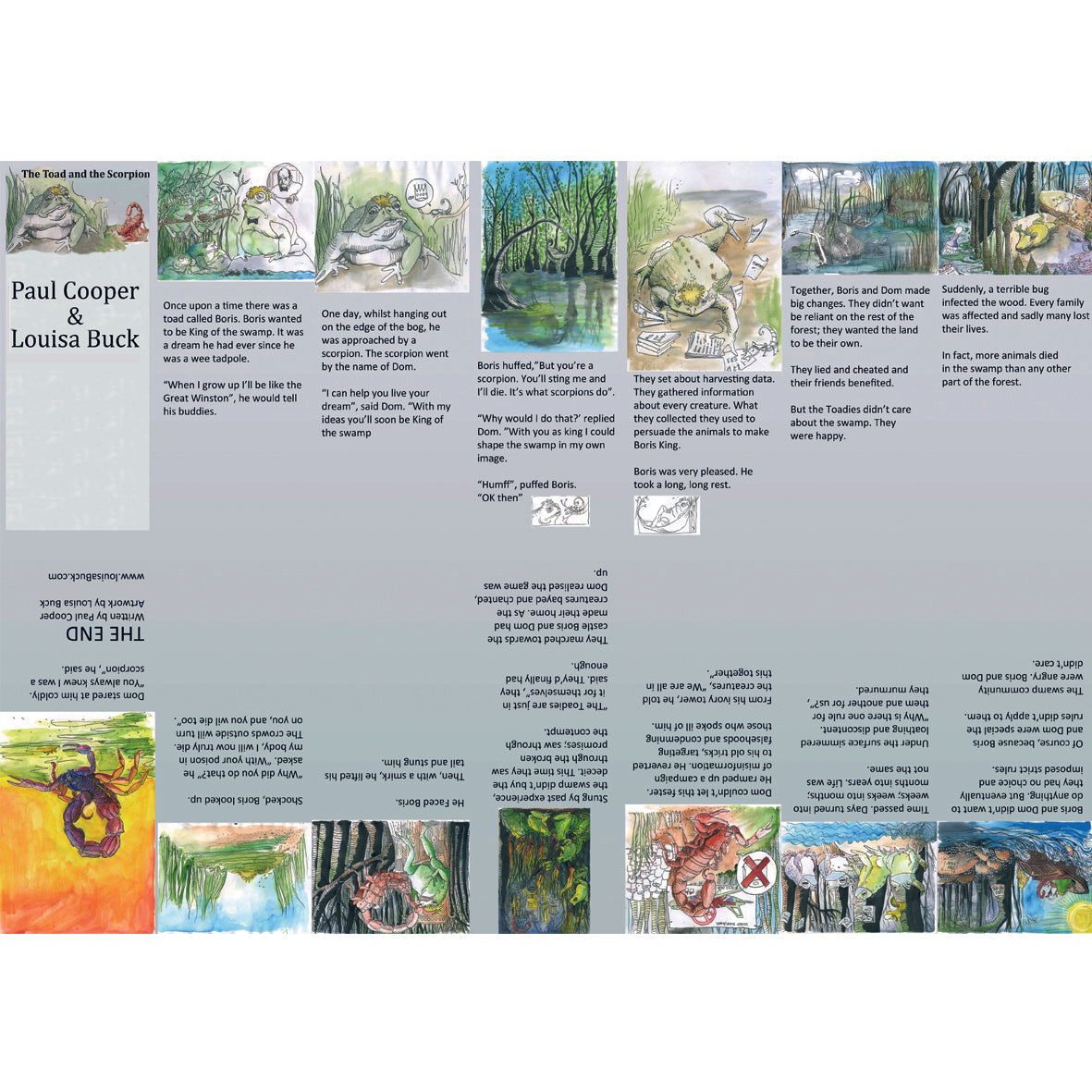 Zine - The Toad and the Scorpion