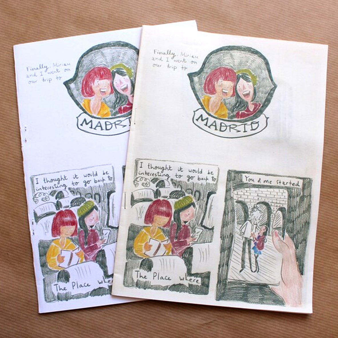 Zine - Madrid by Evie Fridel