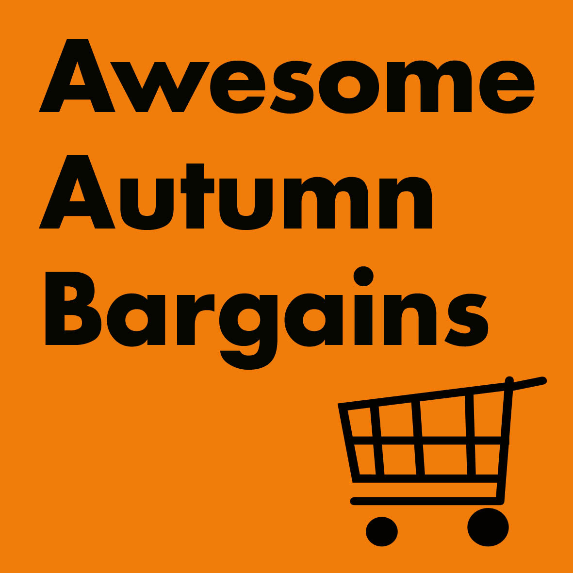 Awesome Autumn Bargains!