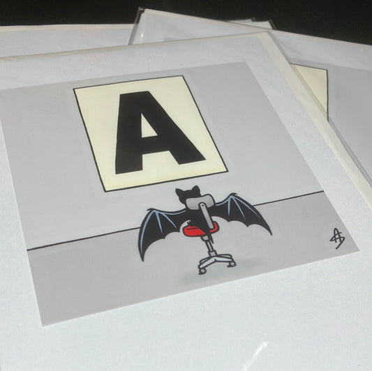 Card - Anthony Smith A Bat Eye Test