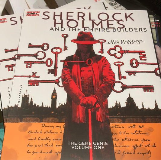 Book - Sherlock Holmes and the Empire Builders Volume One The Gene Genie PAPERBACK