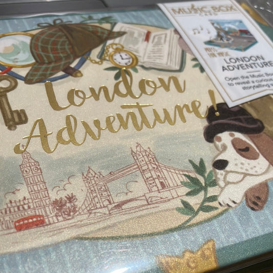 Card - Music Box London Adventure
