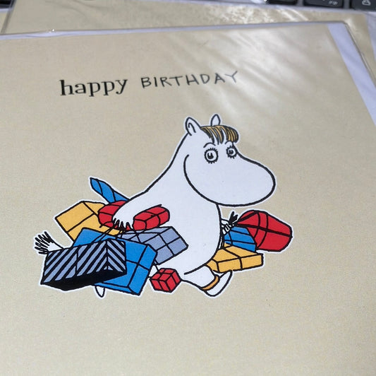Card - MOOM4 Happy Birthday Moomin