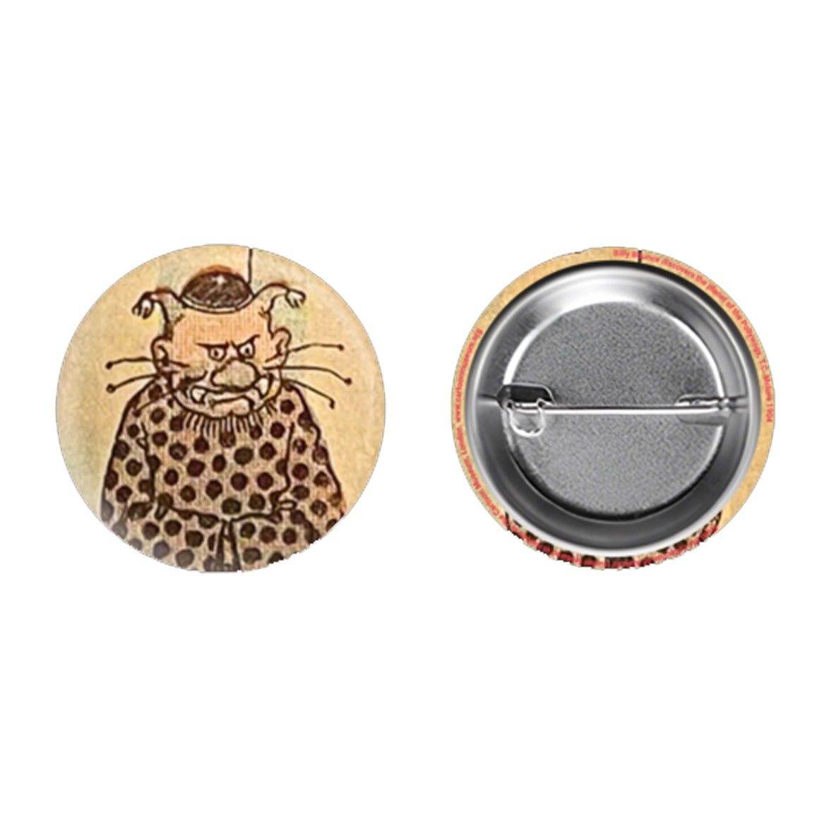 Badge - 48mm Heroes Badges: Miss Fury, Buster Brown and a Pollywog