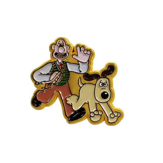 Badge - PBADAA03 Wallace and Gromit