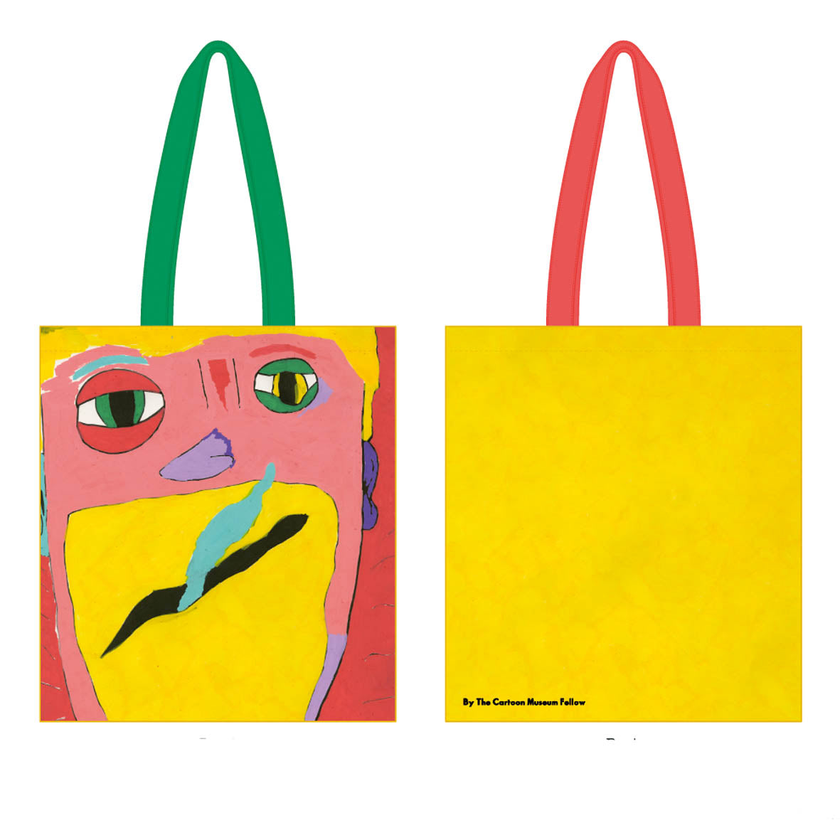 Tote bag - Evan Yellow Design