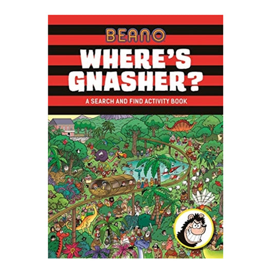 Book - Beano Where's Gnasher Search and Find