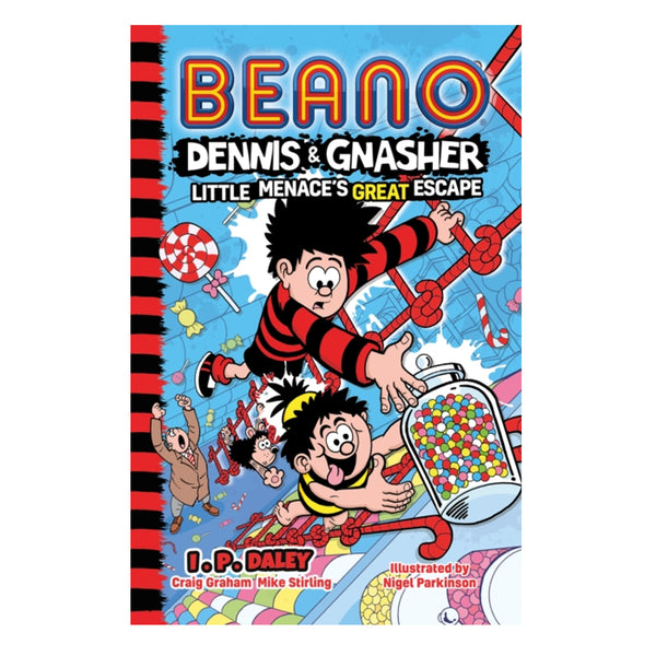 Book - Beano Dennis and Gnasher Little Menace's Great Escape