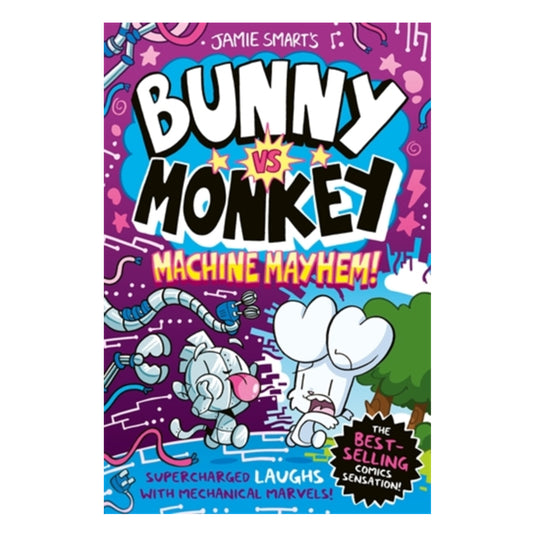 Book - Bunny vs Monkey: Machine Mayhem