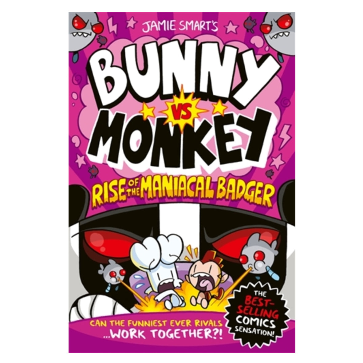Book - Bunny vs Monkey: Rise of the Maniacal Badger