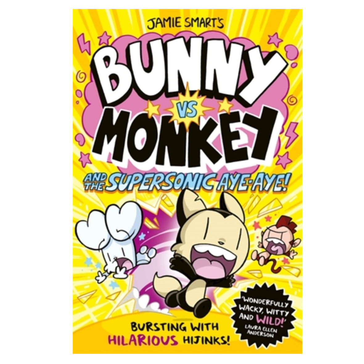 Book - Bunny vs Monkey and the Supersonic Aye-aye