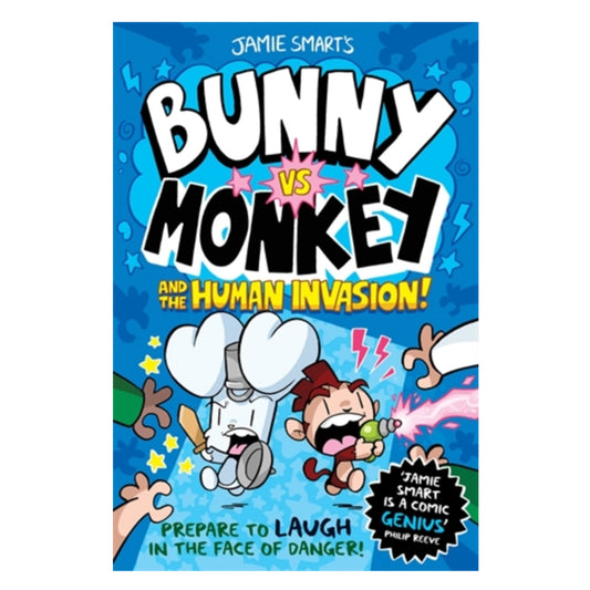 Book - Bunny vs Monkey and the Human Invasion