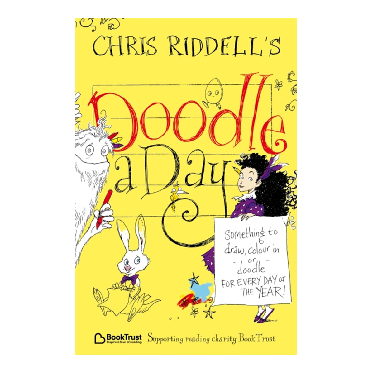 Book - Chris Riddell's Doodle a Day – The Cartoon Museum
