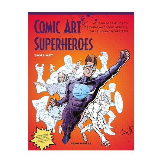 Book - Comic Art Superheroes