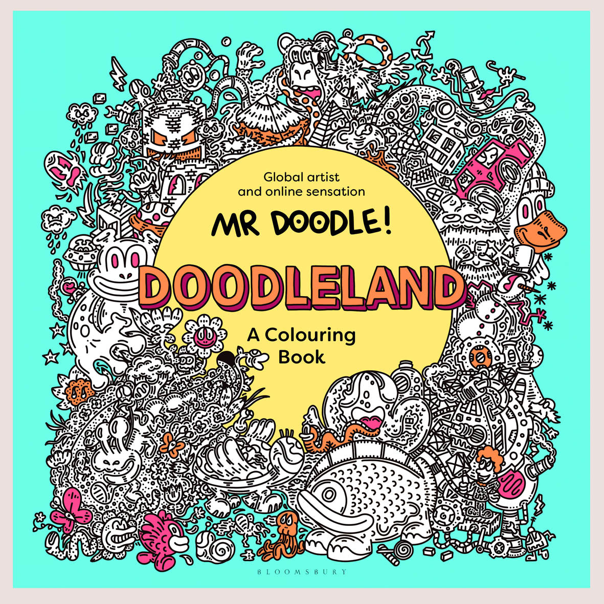 Book - Doodleland: A Colouring Book