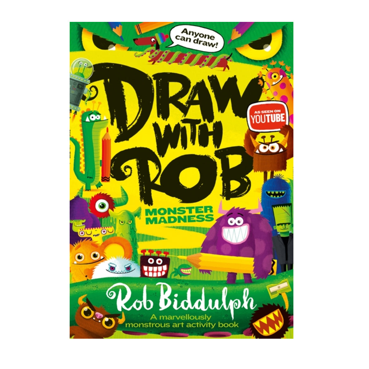 Book - Draw with Rob Monster Madness