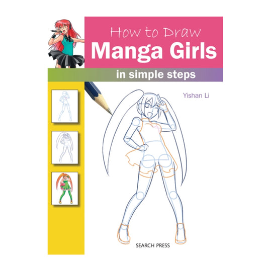 Book - How to Draw Manga Girls in Simple Steps