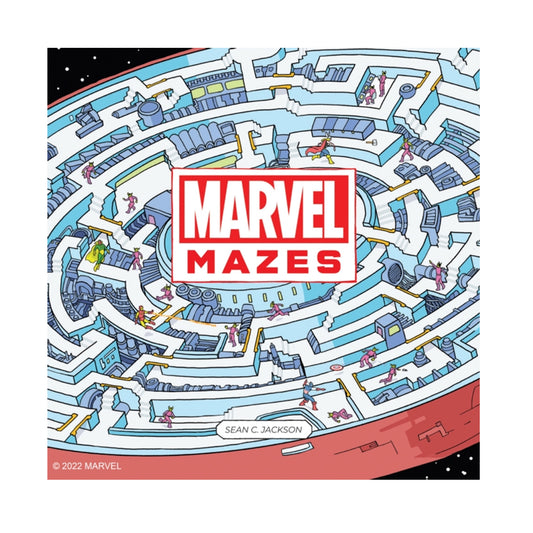 Book - Marvel Mazes