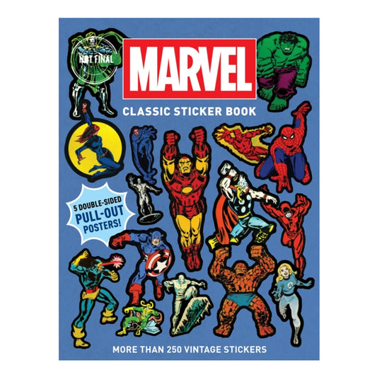 Book - Marvel Classic Sticker Book