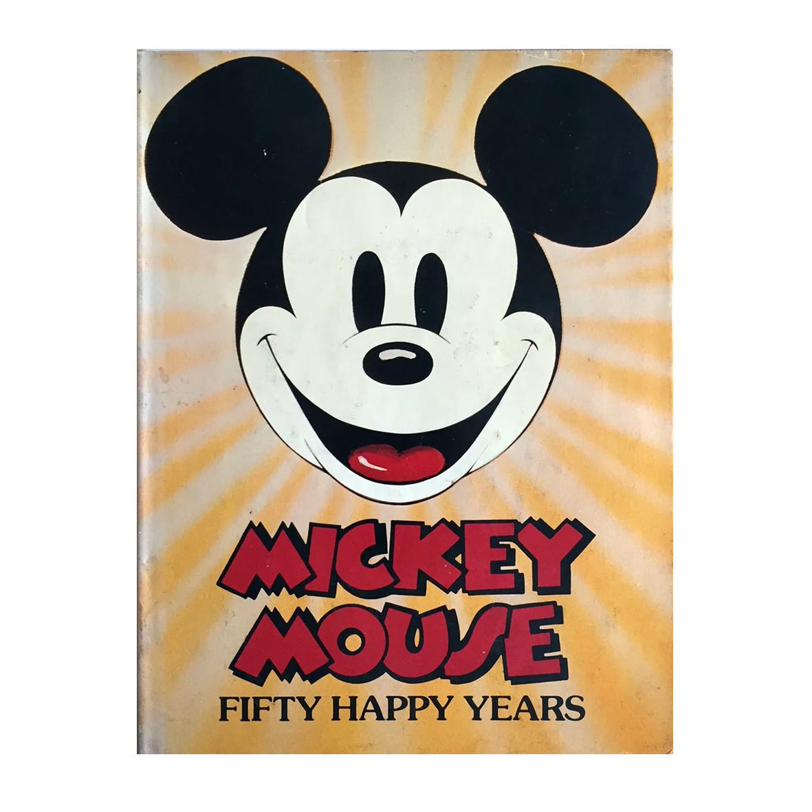 Book - Mickey Mouse Fifty Happy Years