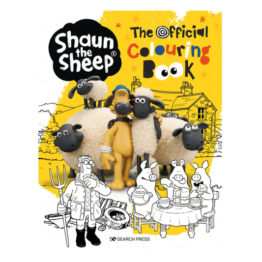 Book - Shaun the Sheep The Official Colouring Book