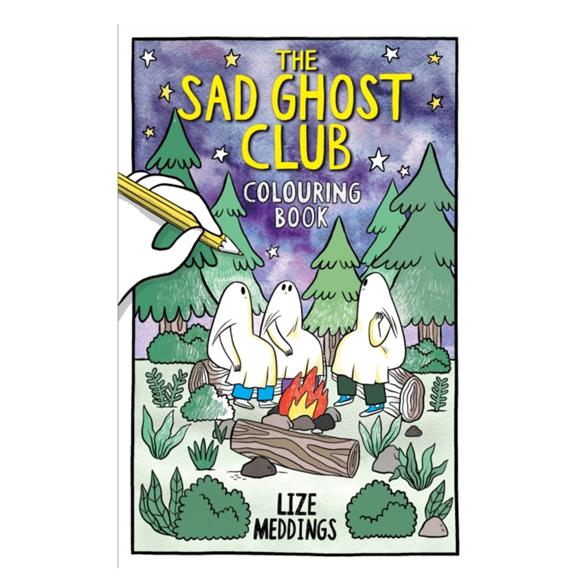 Book - The Sad Ghost Club Colouring Book