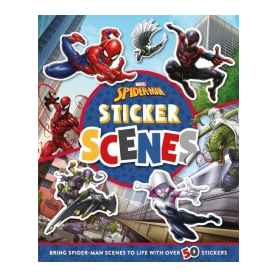 Book - Spiderman Sticker Scenes