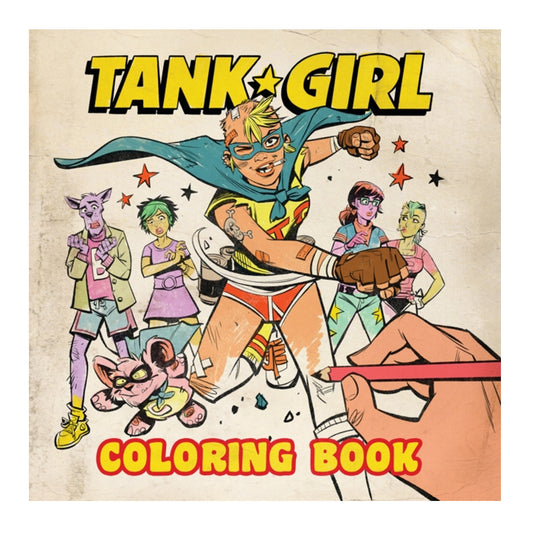 Book - Tank Girl Colouring Book