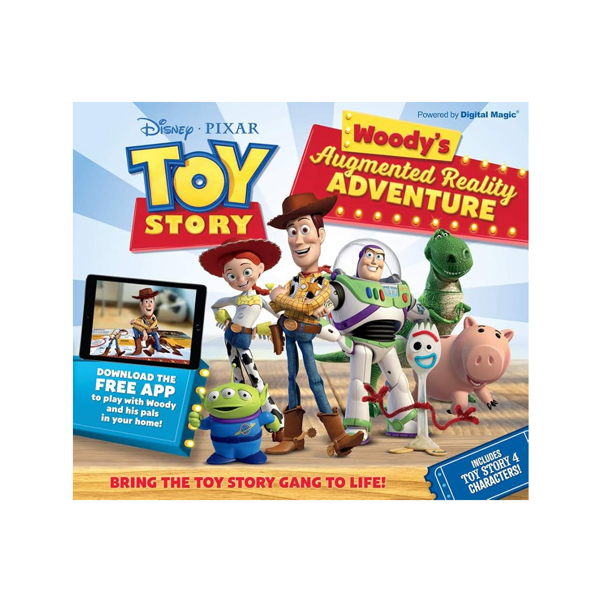 Book - Toy Story Woody's Augmented Reality Adventure