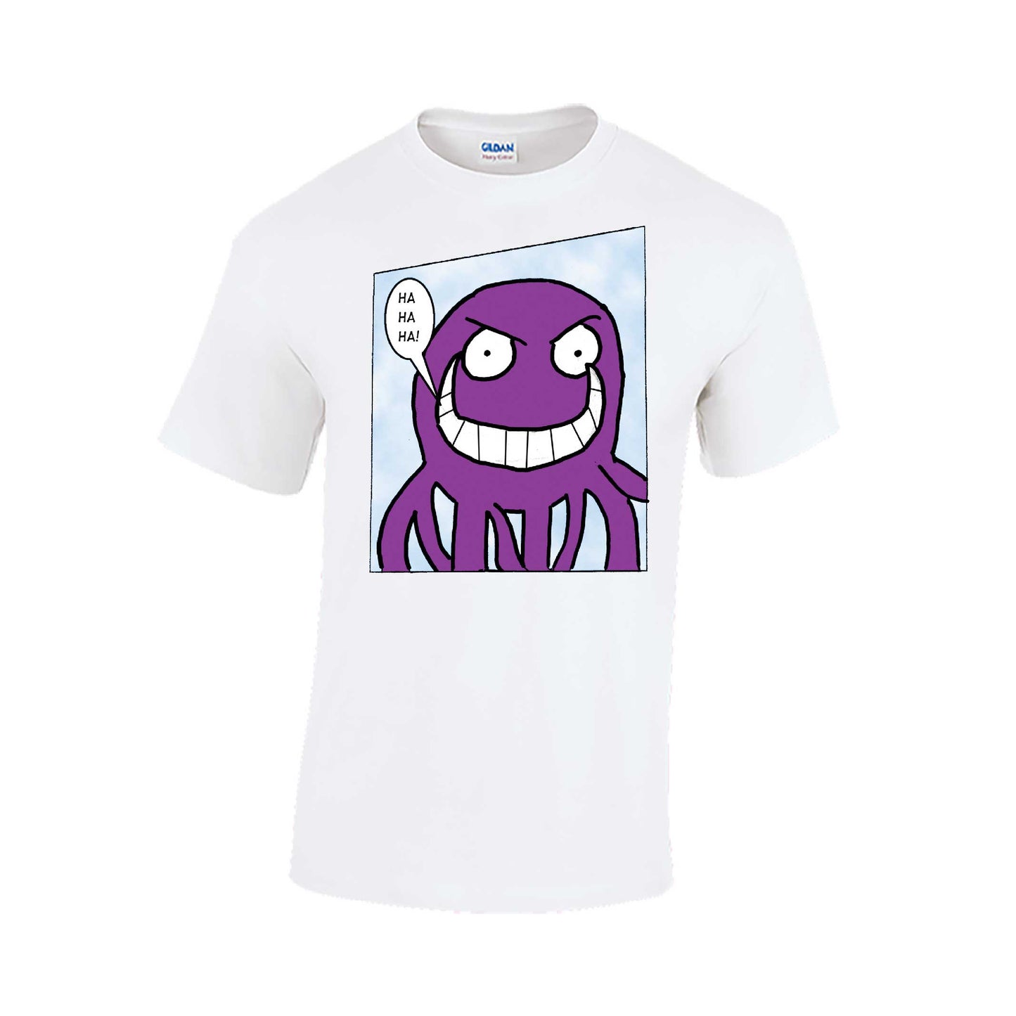 T-Shirt - CARM075TSHIRTWHITE Alice Thompson Octopus