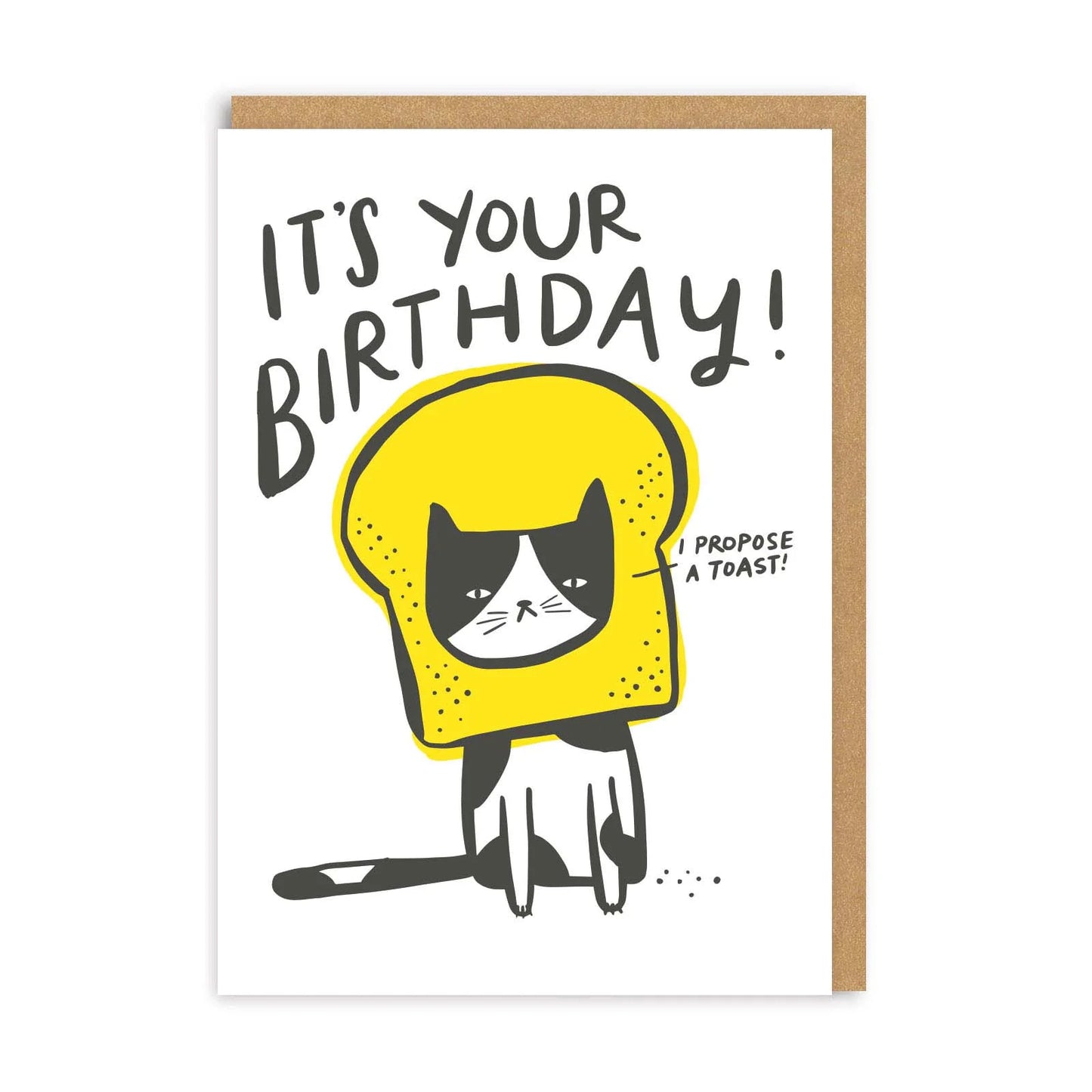 Card - 9218 It's Your Birthday Toast