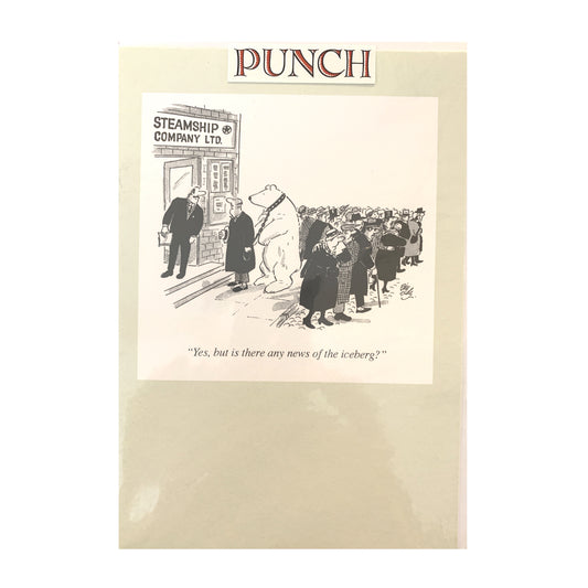 Card - 260407 Yes but is there any news of the iceberg?