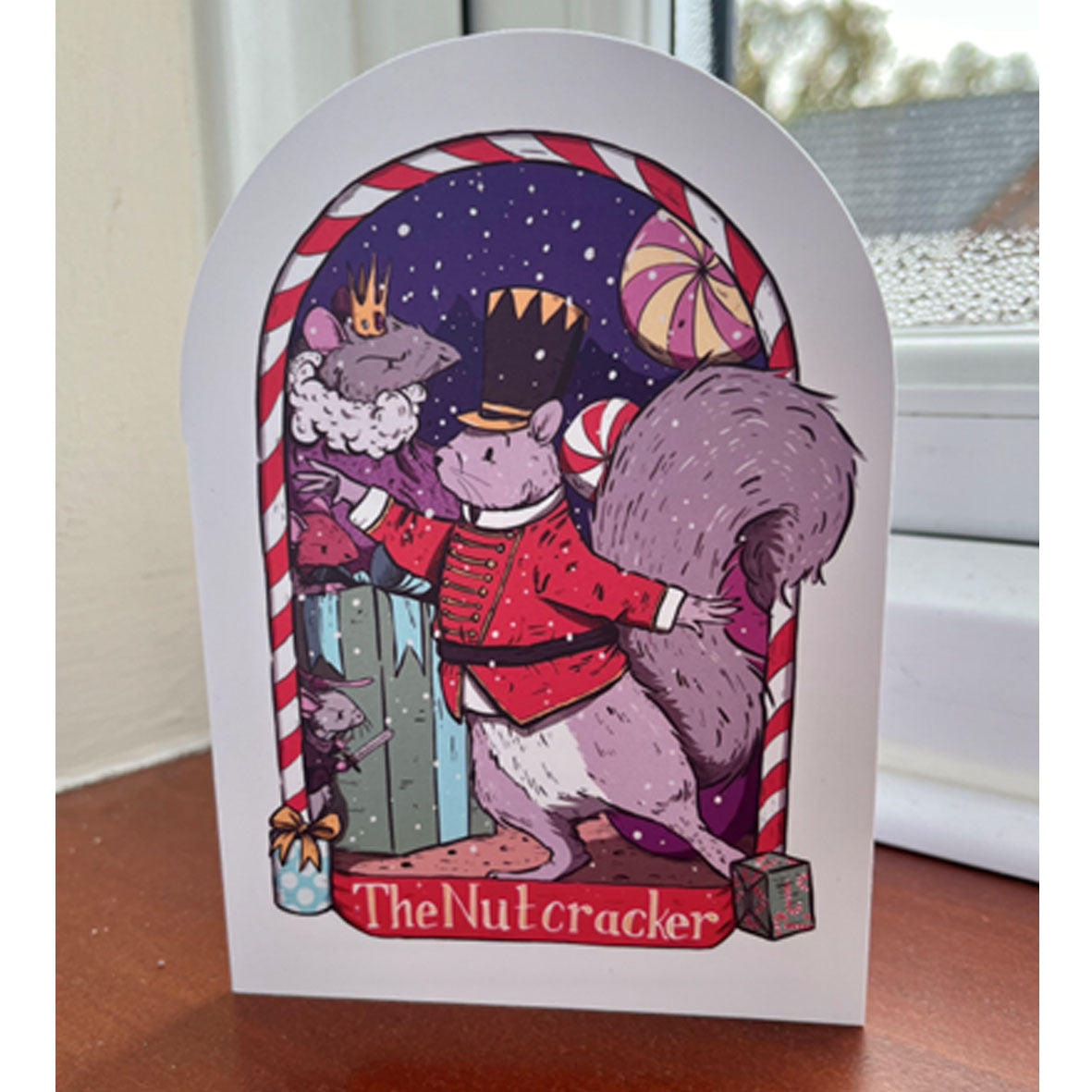 Card - BWSQNT The Nutcracker Squirrel