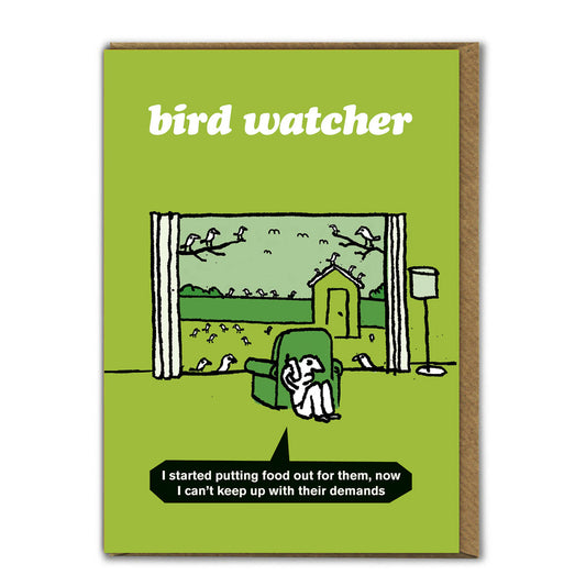 Card - MT160 Bird Watcher