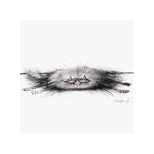 Card - CCRS5292 Cat of a thousand disguises concealing itself as a rug