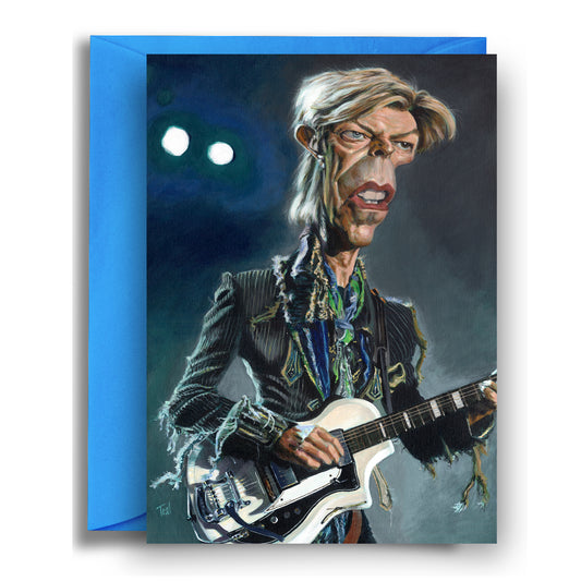 Card - TEAL 1 David Bowie