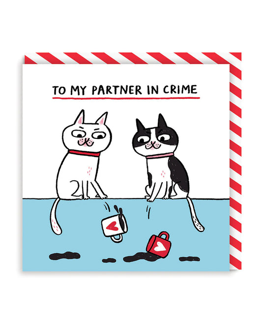 Card - 7195 To My Partner in Crime