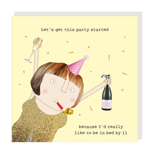 Card - GF557 Let's Get this Party started